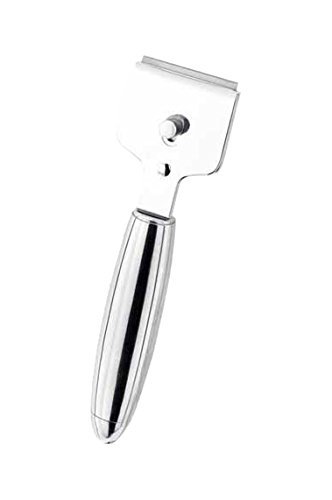 Keramik Herd/Schaber, Glas, silberfarben