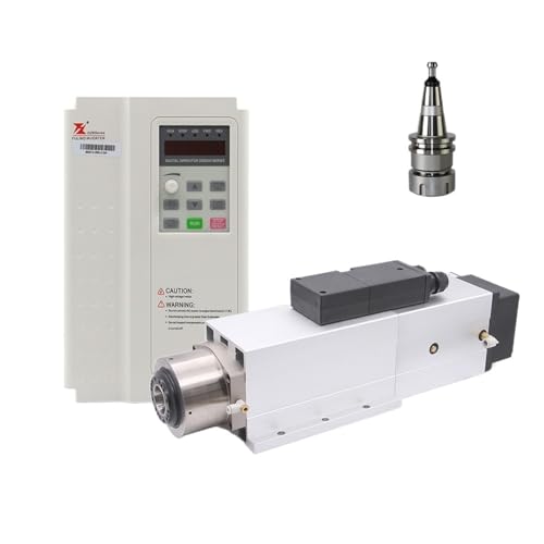 4.5kw ATC Spindle Tool Change 220v / 380v Air Cooled Spindle Motor and 5.5KW BD612 Motor Speed Controller(380v)