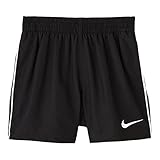 Nike Jungen 4 Volley-Shorts Badehose, Schwarz, XS