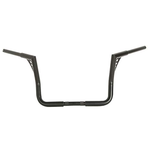 TCMT Black 14 Rise Ape Hanger Bar 1-1 4 Fat Handlebar Fits For Harley Dressers Baggers Touring CVO Road Glide Street Glide Tri Glide Electra Glide Road King 1982-2022