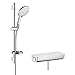 Produktbild hansgrohe Raindance Select S 150 Thermostatset 0,65m, 3 Strahlarten, Weiß/Chrom