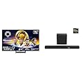 Hisense 75U75QG Mini-LED 4K UHD Smart Google TV AX3100Q 3.1Ch Sound Bar with Wireless Subwoofer