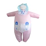 VILLCASE Costume Gonflable de Catch pour Adulte en Polyester Rose Déguisement de Cosplay ...