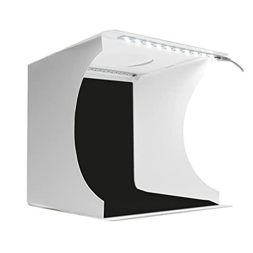 Mini estúdio 30x30cm tenda still c/2 Fitas led + 2 fundos cabo USB