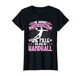 ne jamais sous-estimer Une Fille Handball Maillot T-Shirt