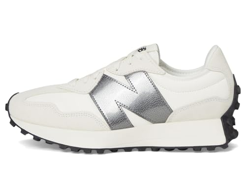 New Balance New Balance Women's 327 Sneaker, Sea Salt/Castlerock, 8