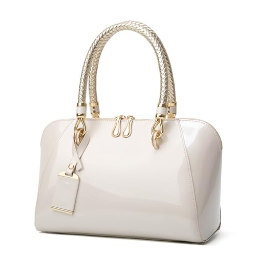 Sac à main en cuir brillant de haute qualité au porté épaule