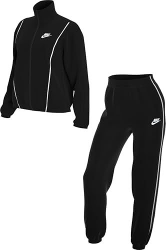 Nike Damen Sportswear Trainingsanzug, Black/White/White, L EU