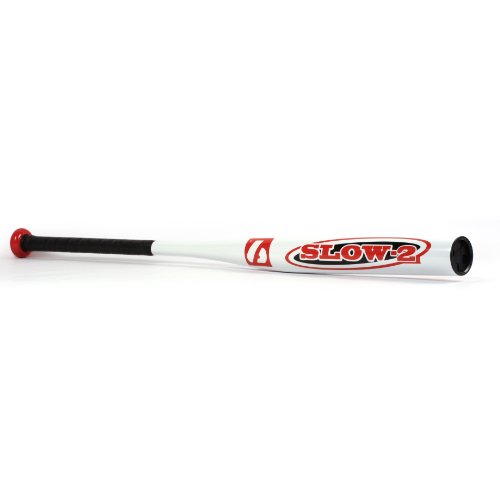 barnett SLOW 2 mazza da baseball, softball in alluminio 7046, 34" pollici, colore bianco