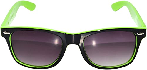 Image of OWL Classic Retro Two -Tone Vintage Smoke Lens Sunglasses Mens and Womens
