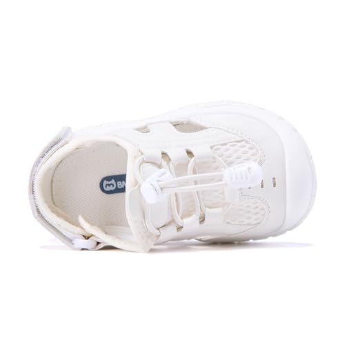 Image of BMCiTYBM Baby Boy Girl Closed Toe Summer Toddler Sandals Lightweight Shoes Infant Non-Slip First Walking Sneakers 6 9 12 18 24 Months 2-3 Years