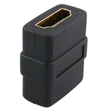 Image of C&E CNE85002 HDMI Coupler Joiner F /F Changer Extender Connector (Black)