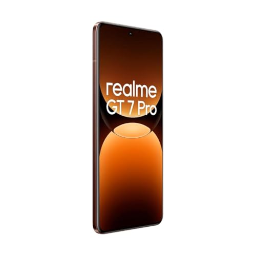 Image of realme GT 7 Pro (Mars Orange, 12GB RAM, 256GB Storage) | Snapdragon 8 Elite Processor | 50MP AI Triple Camera | 6.78 inch LTPO AMOLED 120Hz Display | 5800mAh Battery | 120W SUPERVOOC Charging