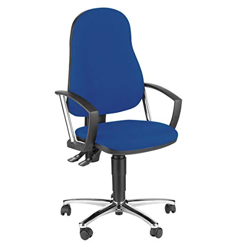 Chaise Topstar 8169A G26 Tour. Point60 bleu avec rembourrage confort