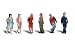 Woodland Scenics N Scale Scenic Accents People Walking