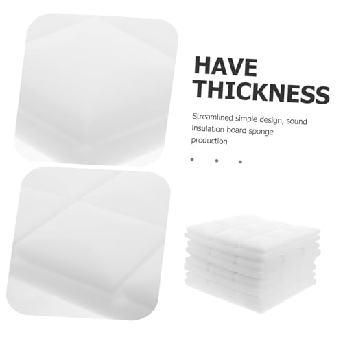 TOYANDONA 4 pcs Paneles Acústicos de Espuma para Paredes Aislamiento de Sonido Cancelación de Ruido Versátil para Estudios KTV Salas de Batería miniatura 3