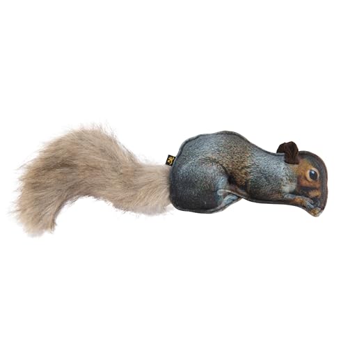 Browning Pet Training Tools Durable Dog Toys for Tug and Fetch Squirrel Fabric Squeaker One Size