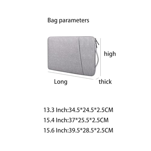 Maletín impermeable de ordenador 15,6 con funda protectora de tableta para portátil 13,3 2