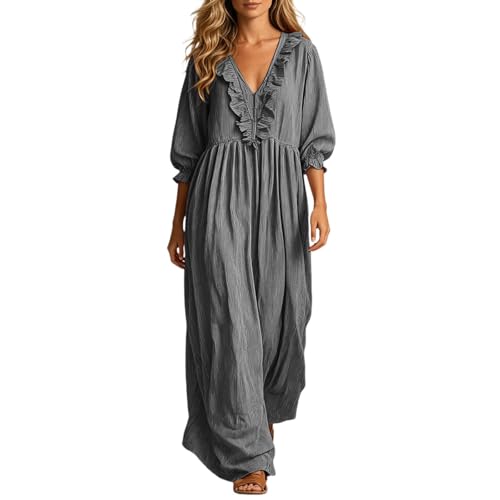 Robe maxi à manches longues rayée pour sublimer votre allure avec élégance