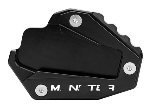 Plaque support latéral béquille pour moto Ducati Monster 1200 et 821