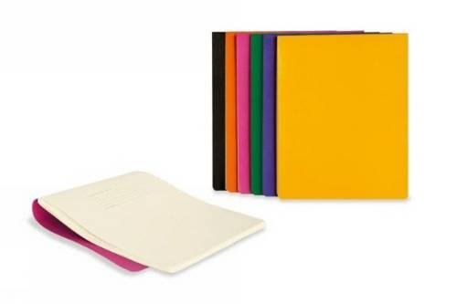 Moleskine Volant Reporter Refill Notebook for iPad, Plain, (Set of 2), Orange Yellow (7 x 9) (Travel Collection)