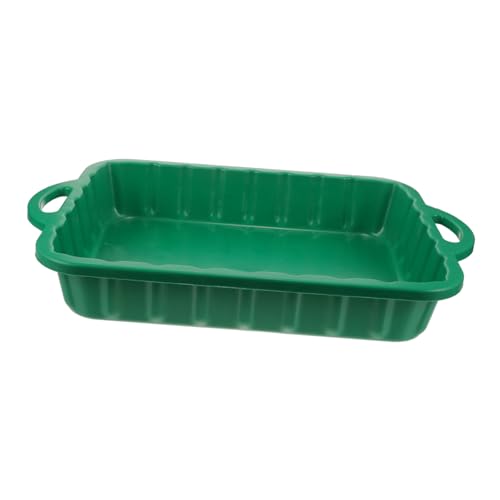 OUNONA Vaschetta Raccolta Olio Auto in Plastica Rinforzata Contenitore Scarico Olio Motore Leggero e Portatile per Officina e Manutenzione Veicoli