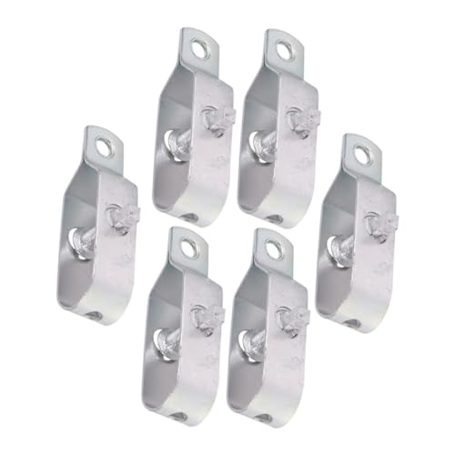 Happyyami 6pcs Steel Wire Tighteners Creative Steel Rope Tensioner Practical Rope Tensioner Tightener for Wire Rope Metal Wire Tensioner Wire Rope Tightener Grape Tool A3 Steel 100mm