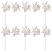 DIY Papier Pinwheels White 10 SZTUK Graffiti Pinwheels Malowanie Papieru Wiatraki Zabawki Dla Przedszkola Home Garden Kids Baby Toddler Prezenty