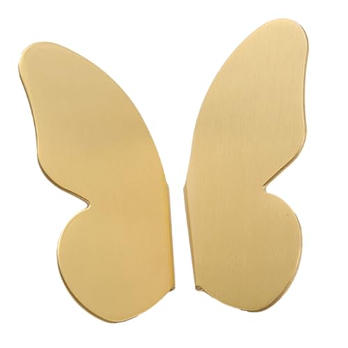 RORPOIR Elegant Cabinet Door Handles 1 Pair of Butterfly Knobs for Furniture Dresser Drawer Closet