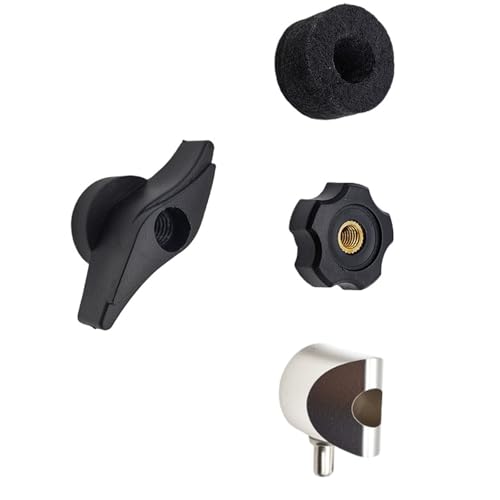 HUANGTNG Nylon Cymbals Stand Accessories with Adjustable Height and Angles Cymbals Stand Part for Electronic Drum Set