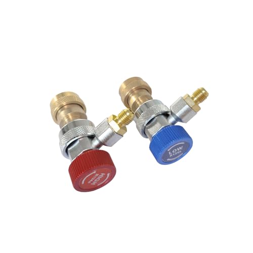 Kit Adaptadores Acoplamientos Rápidos Para Auto A/C miniatura 5