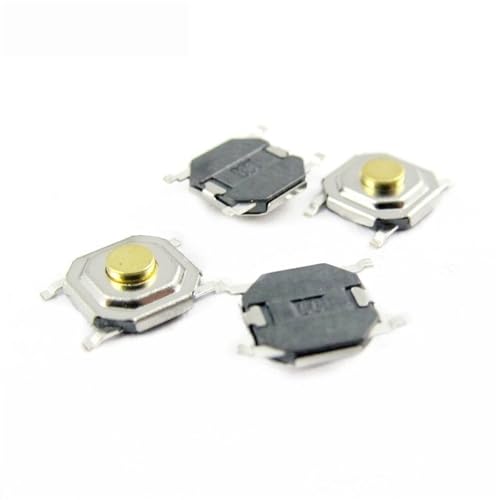 Boutons-poussoirs tactiles SMD 4 broches anti faux-contact 4x4x1.5mm pour micro-soudure