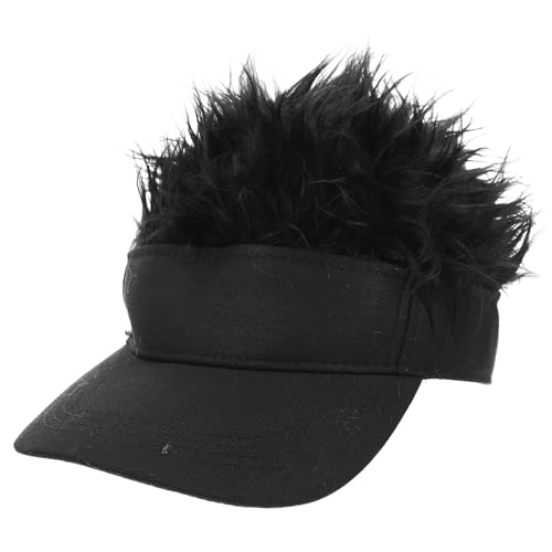 Gorra visera para hombre ligera portátil de poliéster para protección solar 4