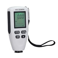 HW-300PRO Digitales Schichtdickenmessgerät – 0–2000 µm, Für Auto Lack, Eisen & Aluminium, LCD, Doppelsonde