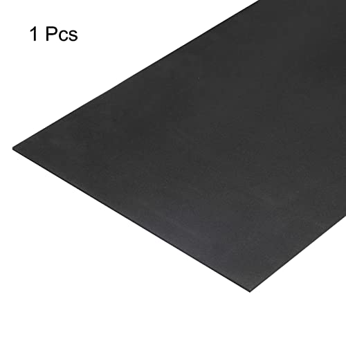 Image of uxcell EVA Foam Sheets Black 38.9 Inch x 13.9 Inch 1mm Thickness for Crafts DIY