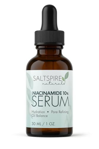 Image of Niacinamide 10% Serum - Oil Balancing & Pore Refining Face Serum with Vitamin B3 | Controls Sebum, Reduces Acne Marks & Brightens Skin Tone | 30 mL / 1 oz