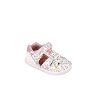 Biomecanics 252193-B050 Sandalia Lona Estampada Bebe NIÑA Blanco 25