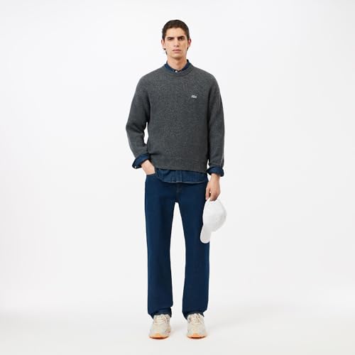 Lacoste Men's Core Collection Regular Fit Long Sleeve Denim Shirt4