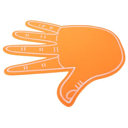 Milisten Giant Foam Cheerleading Hand Gloves for Sports Events EVA Five-Fingered Noisemakers for Parties Festivals and Celebrations