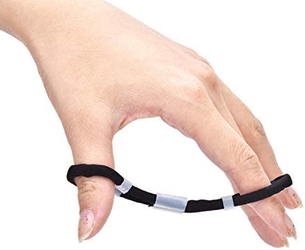 Archery Finger Sling, Adjustable Fingersling Soft Elastic Cloth Shoot Wear Resistant Traditional Finger Sling Recurve Bow Hunting Shooting Accessory Outdoor Recurve Barebow Longbow Outdoor (M Black) Archery Finger Sling, Adjustable Fingersling Soft Elastic Cloth Shoot Wear Resistant Traditional Finger Sling Recurve Bow Hunting Shooting Accessory Outdoor Recurve Barebow Longbow Outdoor (M Black)