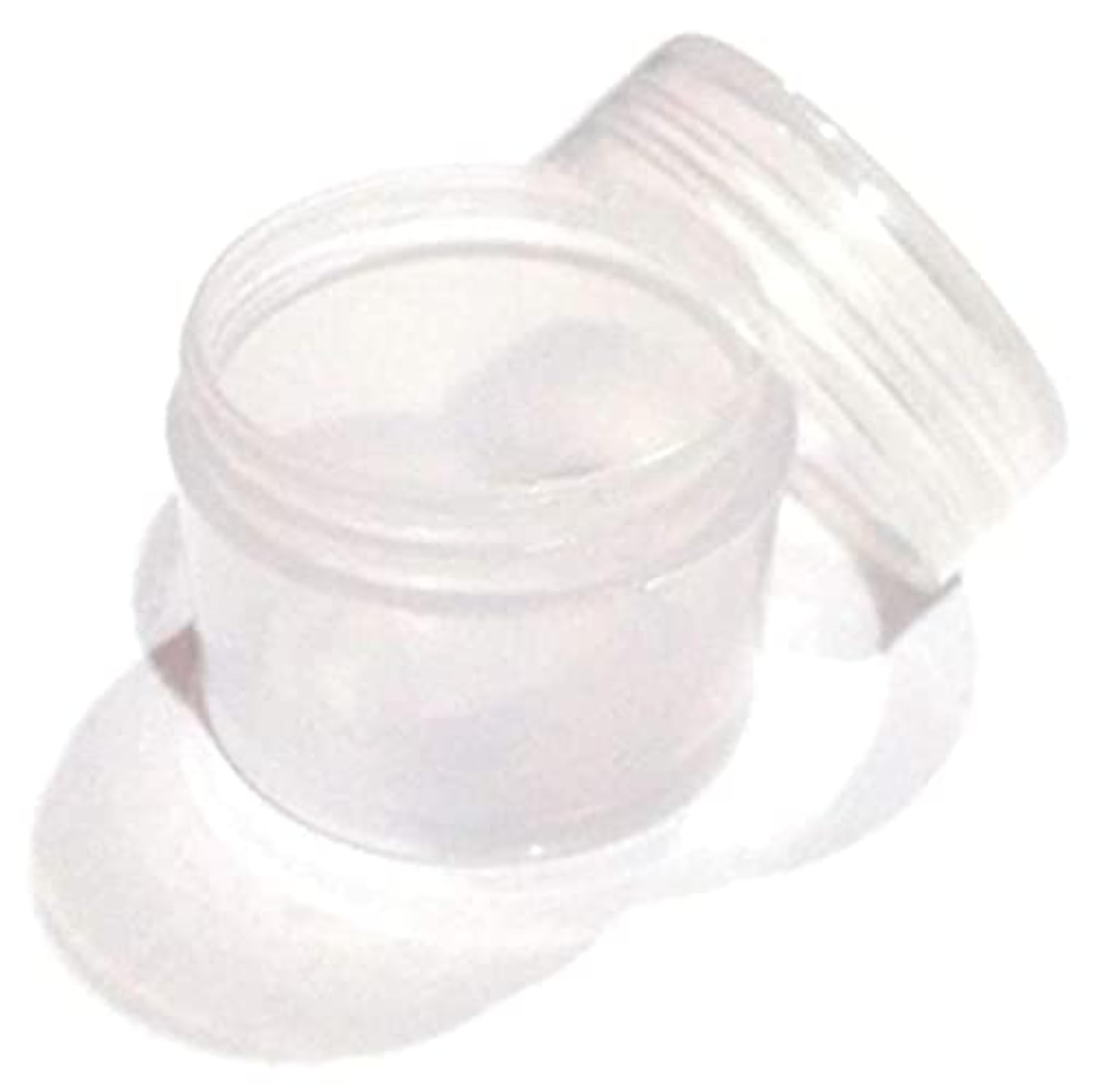 72pcs 5grams Unbreakable Plastic Transparent Containers