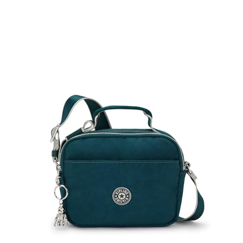 Kipling Bolsa transversal Jona, Cosm Emerald M5, 7.3''L x 5.8''H x 3.3''D