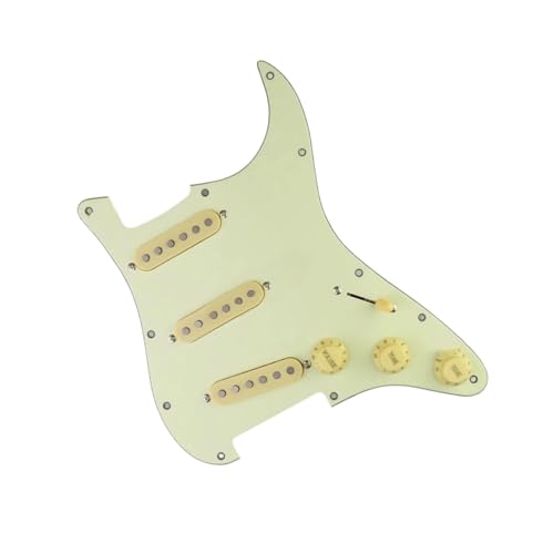 Pickguard guitare SSS Alnico 5 et micro bridge 6.8K pour une sonorité vintage d'exception