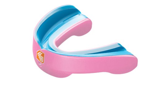 Shock DoctorGel Nano Convertible Mouthguard (Pearl Pink, Youth)