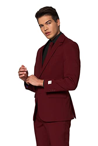 Opposuits Solid Color Party Suits - Colorful Outfits for Prom, Weddings, Bachelor Parties - Comes with Blazer, Pants & Tie2