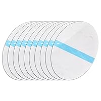 Sonew 10 Stück Oberschenkel-Anti-Reibungs-Pads, Einweg-Knie-Waden-Anti-Scheuer-Pads, Unisex, Unsichtbare, Selbstklebende Schweiß-Oberschenkelbänder für Den Außenbereich, Klare Farbe
