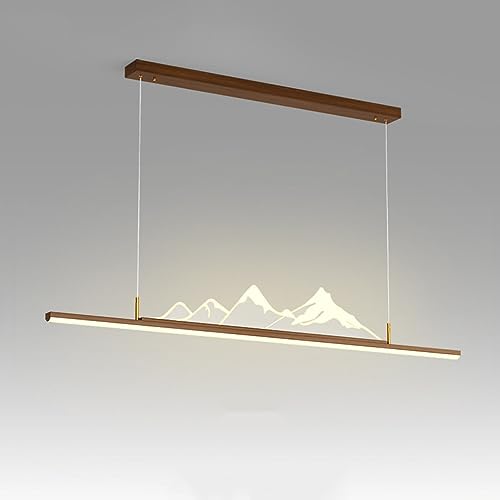 Lustre LED pour table de cuisine pour éliminer les zones d'ombre
