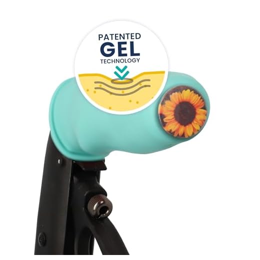 Akozon Getriebe Antriebsmotor , 20000/30000 RPM ANtriebsMotor mit 6V / 12V Elektromotor mit Getriebe für Kinder Power Wheels, Universal RS550 Antriebsmotor für Kinderwagen (12V 30000 U/min) 4 MyRollerSleeve Ergonomische Griffe fuer Rollstuhl und Rollatoren in trendigen Farben zur Unterstuetzung der Haende beim Gehen, Griff mit Gelpad fuer Senioren Gehhilfe, tuerkis, 21 x 6,5 x 9 cm