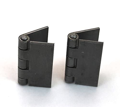 Bobco Metals Heavy Duty Weldable 2 Pairs 4" X 4" Gate Hinges-Steel Butt Hinge /Hvy Gates Doors #TOP5