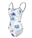 ModLatBal Women's Camisole Leotard with Adjustable Straps for Ballet Dance Bodysuit